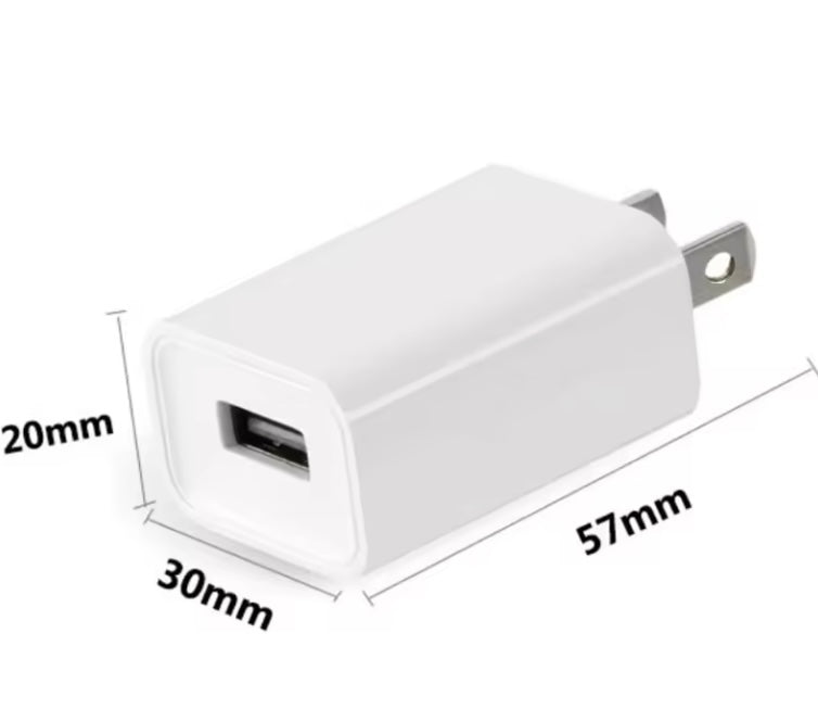 5V 1A/2A USB Fast Wall Charger Adapter